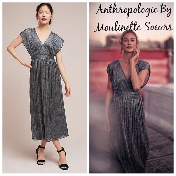 Anthropologie Dresses & Skirts - NWT ANTHRO Moulinette Soeurs Pleated Wrap Dress